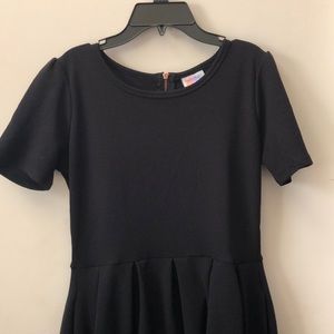 Black LuLaRoe Amelia Dress medium